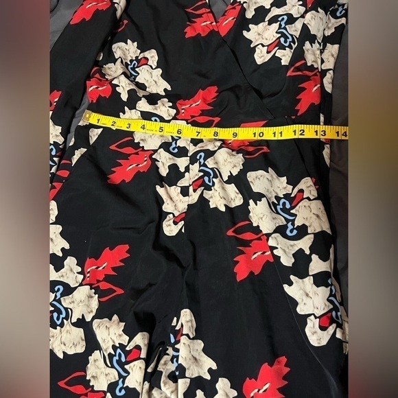 TOP Shop Floral long sleeve Jumpsuit - Picture 5 of 6